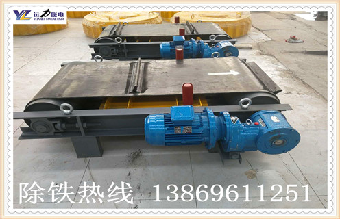 永磁除鐵器，永磁自卸式除鐵器，廣西新型永磁自卸式除鐵器