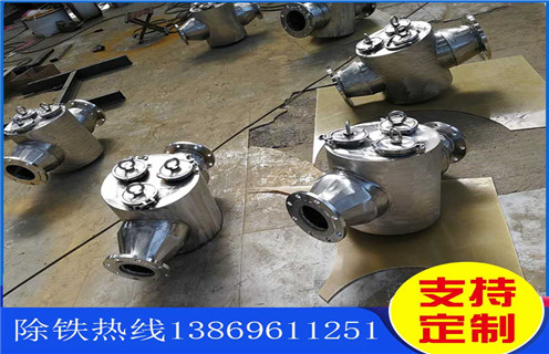 管道除鐵器，不銹鋼立式管道除鐵器，不銹鋼立式管道除鐵器DN100