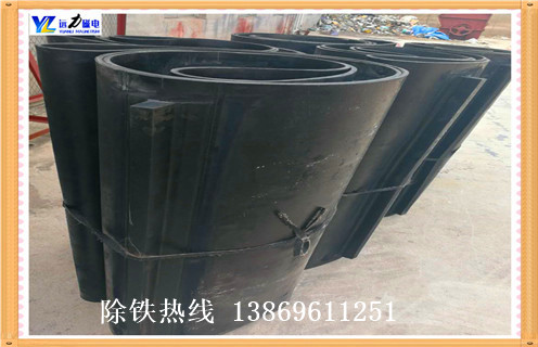 除鐵器卸鐵皮帶，除鐵器卸鐵皮帶接頭膠條調整方法_除鐵器卸鐵皮帶接頭膠條跑偏原因及如何調_刮板價格