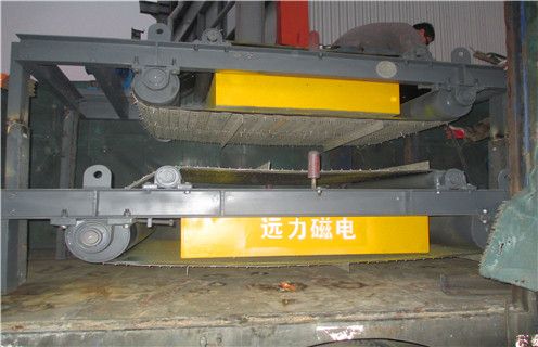 永磁自卸除鐵器，福建永磁性帶式除鐵器_福建永磁性帶式除鐵器批發價格_使用說明書原理型號價格  
