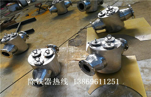液體管道除鐵器，江蘇液體式管道除鐵器_江蘇液體式管道除鐵器廠家應用安裝示意圖型12000高斯_可定制工作原理