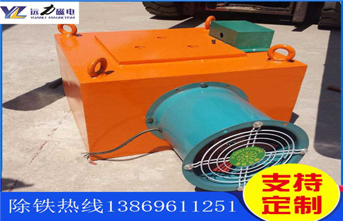 帶式電磁除鐵器，福州帶式電磁除鐵器安裝_強磁福州帶式電磁除鐵器安裝工作原理構造選型_廠家