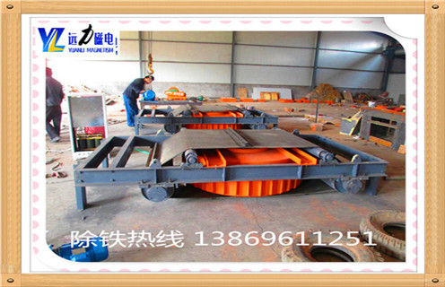 電磁自卸式除鐵器，山西電磁自卸式除鐵器廠家安裝工作視頻_國家標準_山西電磁自卸式除鐵器廠家配電箱型號