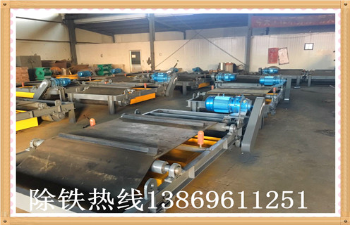 建筑垃圾，鋼渣處理為什么都喜歡用帶式除鐵器?
